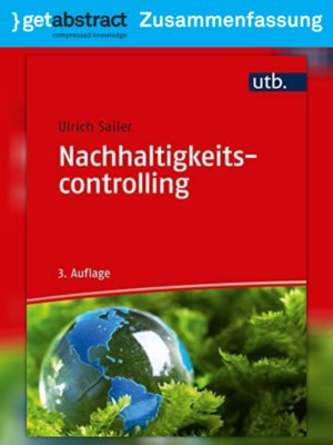 cover image of Nachhaltigkeitscontrolling (Zusammenfassung)